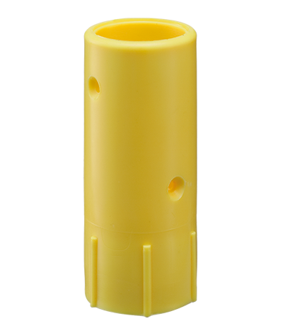 NHP-0. Соплодержатель пластиковый для шланга /13 x 7.5мм / 28 мм, резьба  25 мм